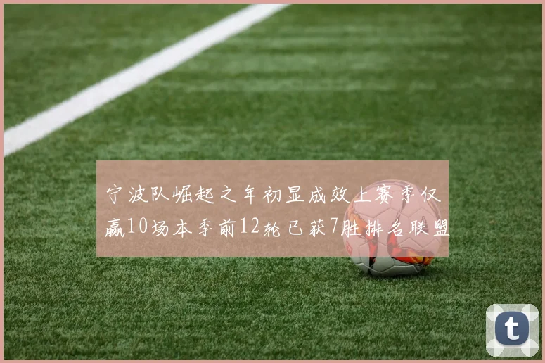 宁波队崛起之年初显成效上赛季仅赢10场本季前12轮已获7胜排名联盟第8